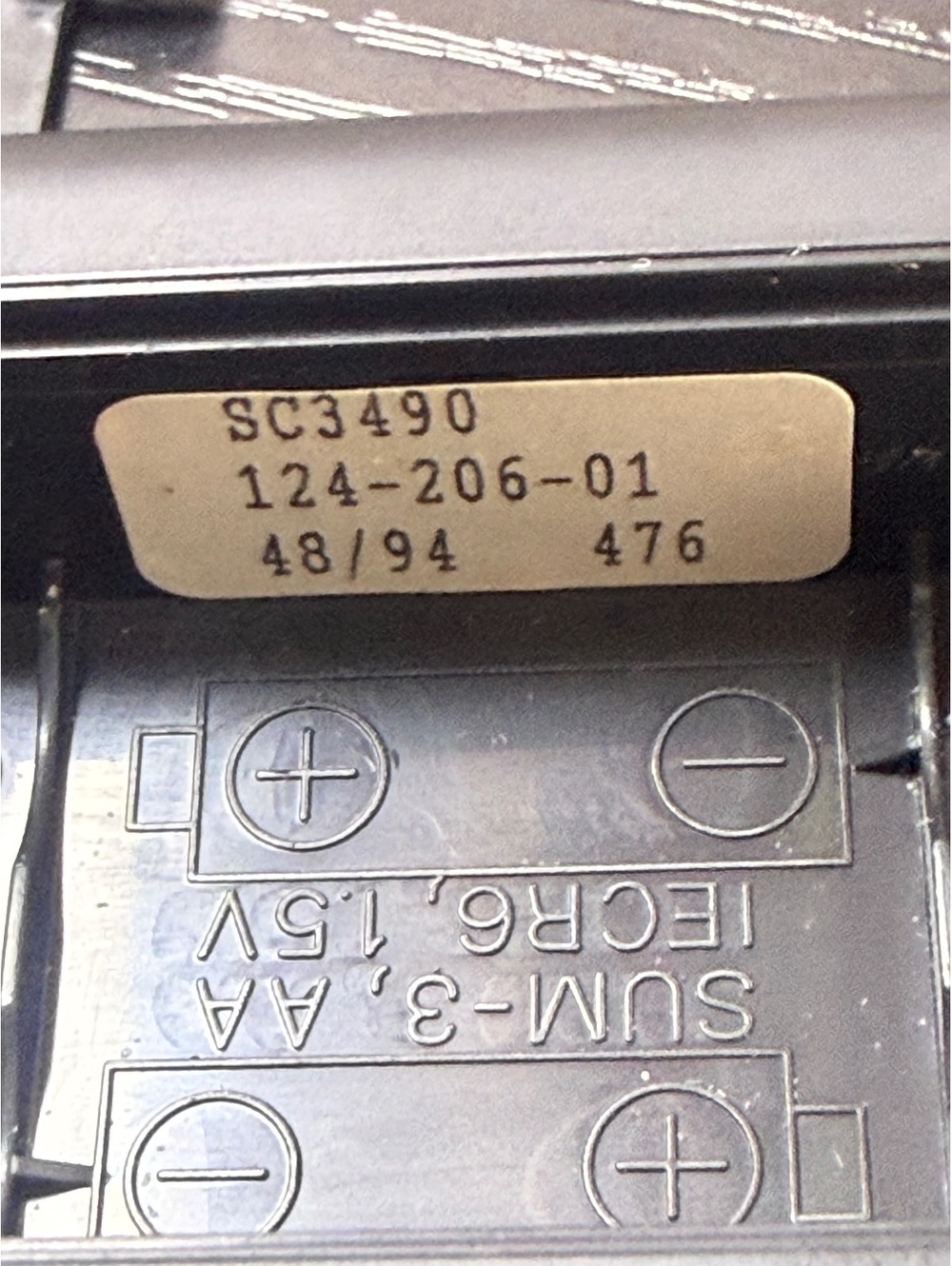 Zenith SC3490 Remote Control for TV - Picture 4 of 4